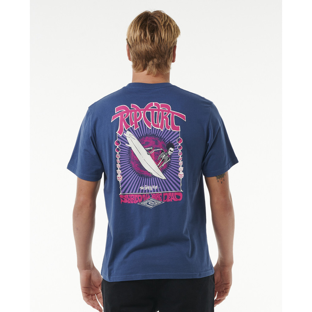 RIPCURL เสื้อยืด 0JQMTE SHRED TILL DEAD TEE P24