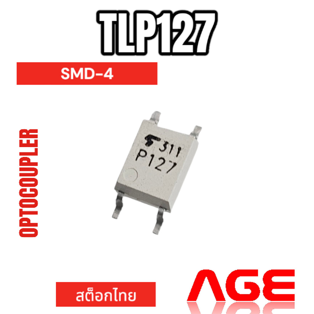 TLP127,SOP-4,Optoisolator Darlington Output 2500Vrms 1 Channel