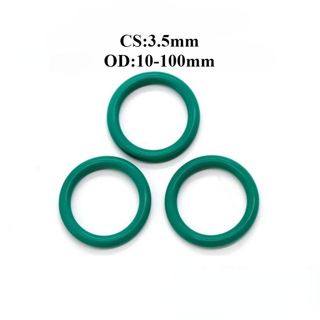 [SMY] CS3.5mm * OD10-100mm O-Ring สีเขียว O-Ring FKM แหวนปิดผนึก