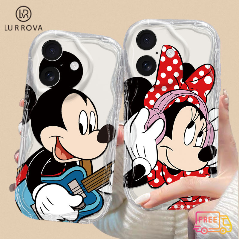 กรณี OPPO Reno12 F 5G Reno 12 5G Reno12 Pro 5G Reno 11 5G Reno 11 Pro 5G Reno 10 5G Reno 10 Pro 5G Reno 8T 5G Reno 8T 4G Reno 8Z 5G Reno 7Z 5G Reno 8 Reno 7 น่ารักมิกกี้มินนี่กันกระแทกกรณีโทรศัพท์ TPU