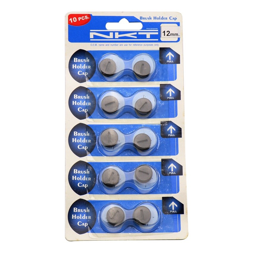 ฝาปิดซองถ่าน NKT เกลียวนอก เกลียวใน C-191 C-120 สำหรับ MAKITA CB -411,CB-411A,CB-422 (10อัน:แผง) ฝาป