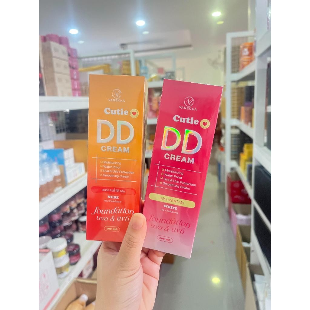Vanekaa Cutie DD Cream 100 ml. เวนิก้า คิวดี้ ดีดี ครีม กันแดดผิวกาย ปริมาณ 100 กรัม