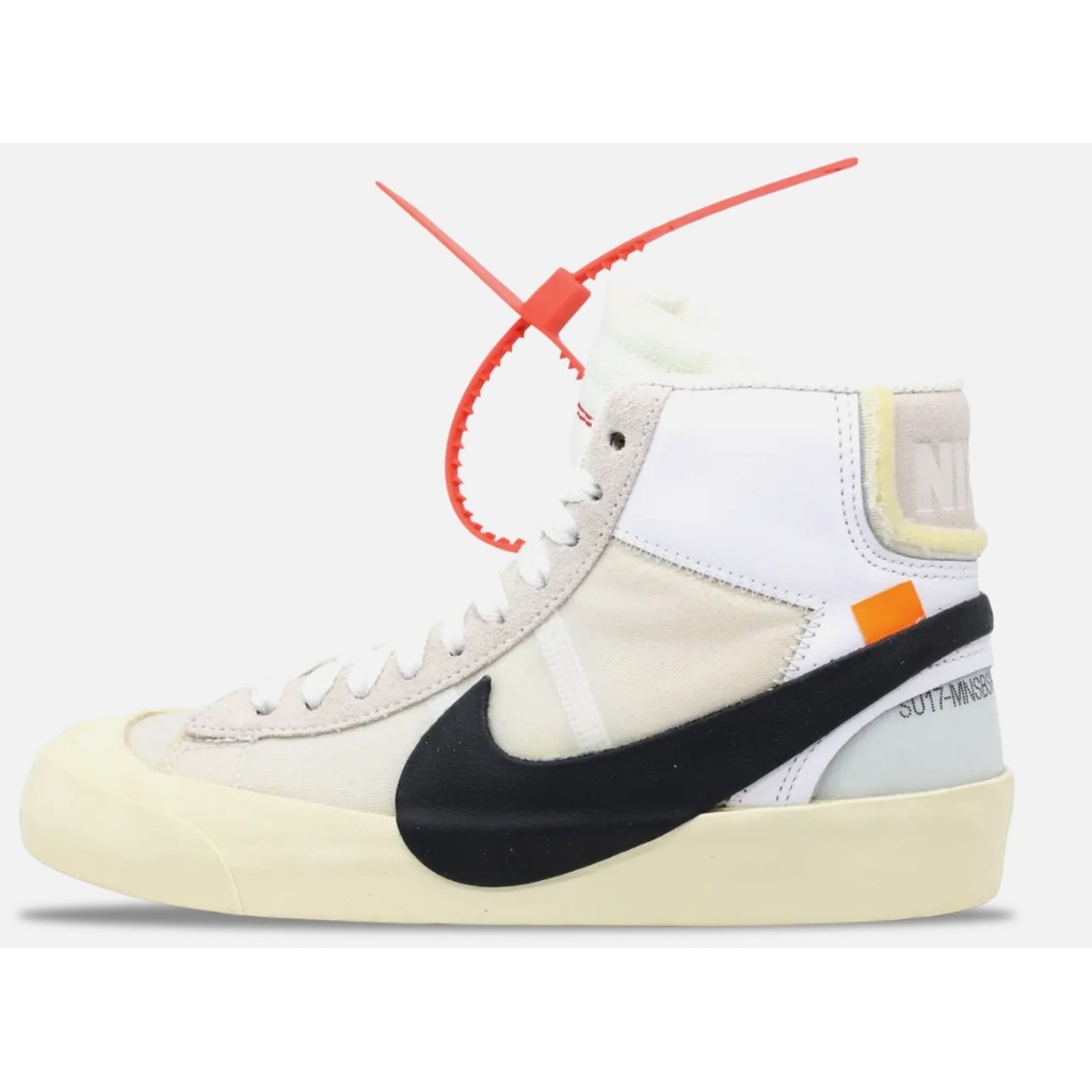 Nike Blazer Mid x OFF-White The Ten White (AA3832-100) ผู้ชาย