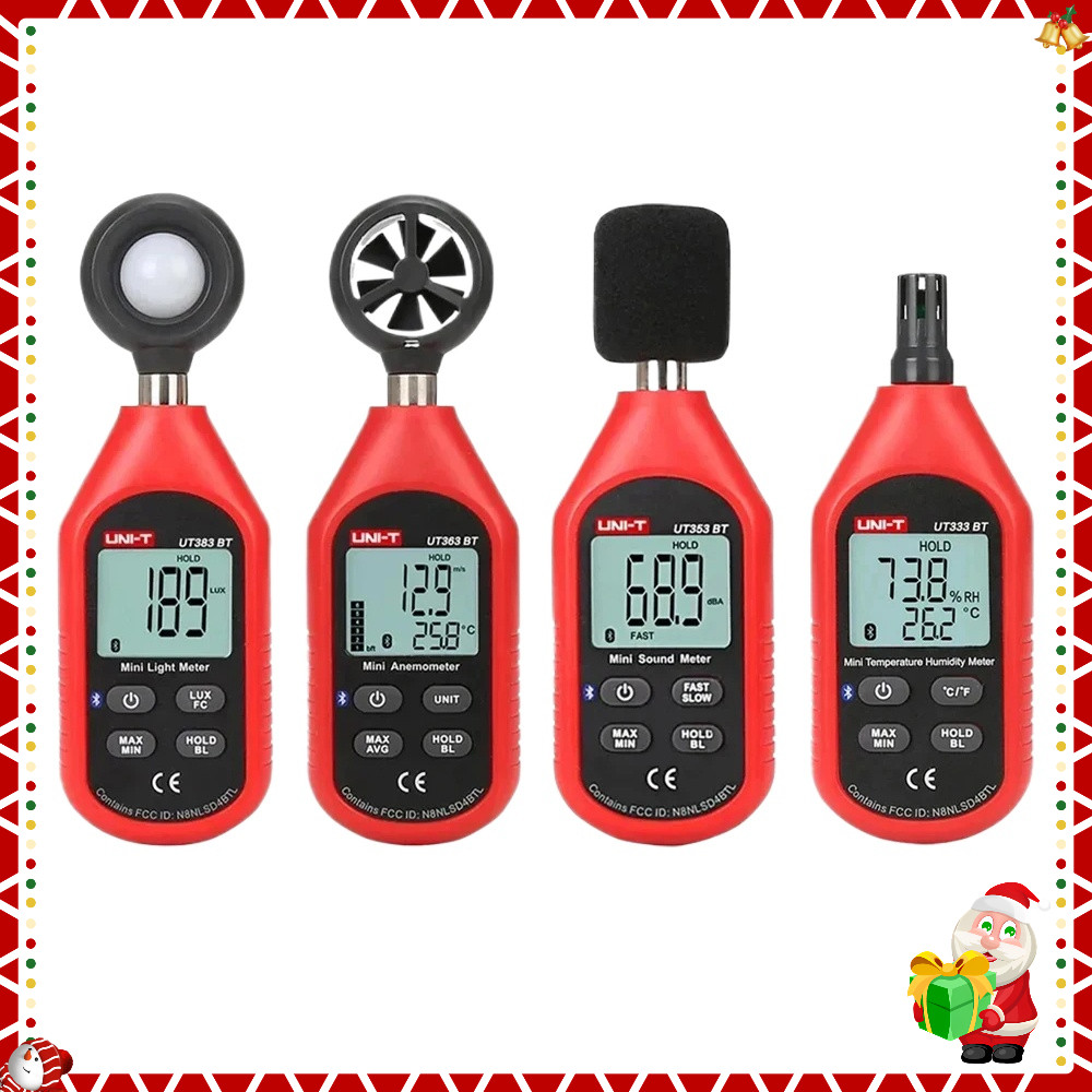 UT383/BT เครื่องวัดแสง Illuminometer, UT363/BT เครื่องวัดความเร็วลม, UT353/BT เครื่องวัดความชื้นอุณห