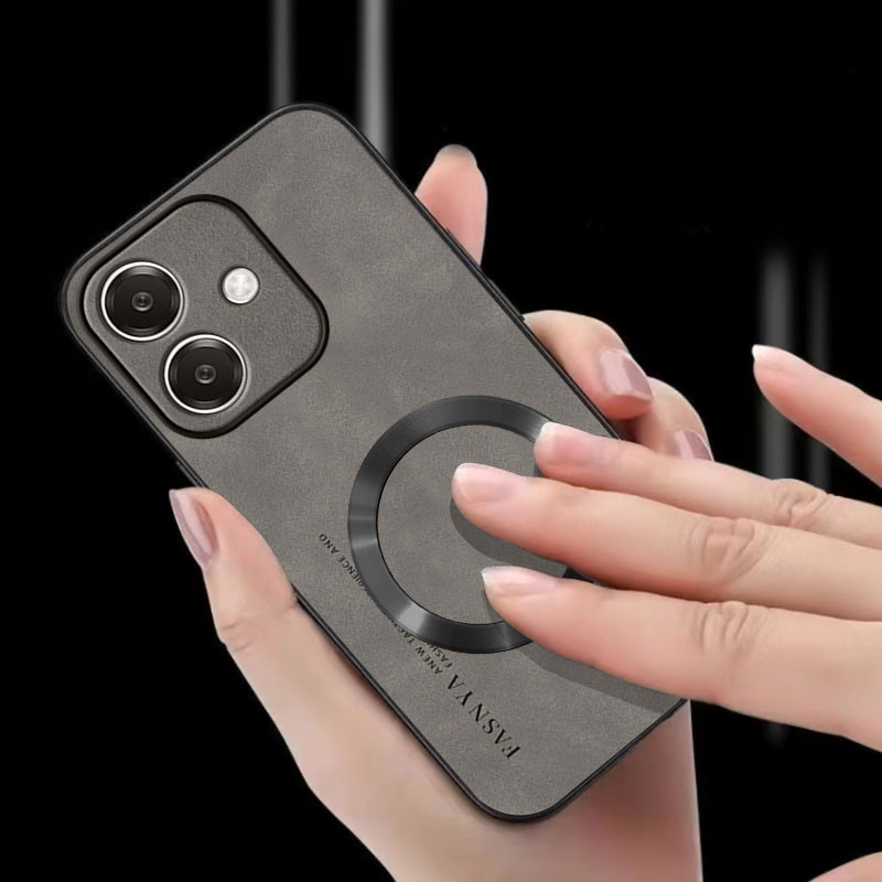 เคส ปลอก OPPO A3X OPPO A3 OPPO A3 Pro เคสโทรศัพท์ป้องกันการสั่นสะเทือนแหวนดูดแม่เหล็กฝาครอบป้องกันด้วยขอบนุ่มและป้องกันการลื่นฝาหลัง ybpcxq