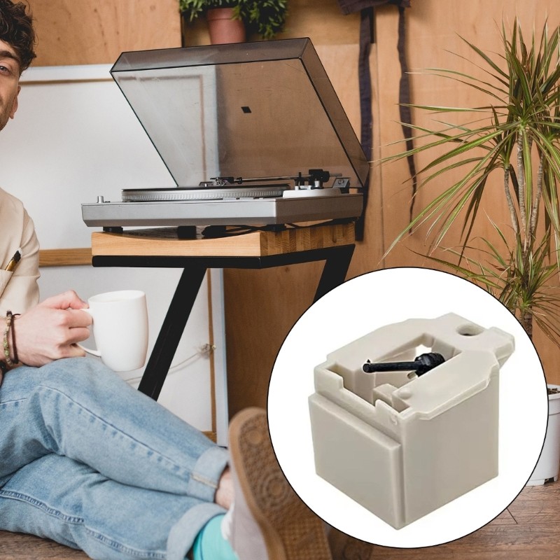 QUU Turntable เข็มเปลี่ยนเหมาะสําหรับ ATN3600 ATN91 AT-PL50 เครื่องเล่นบันทึก