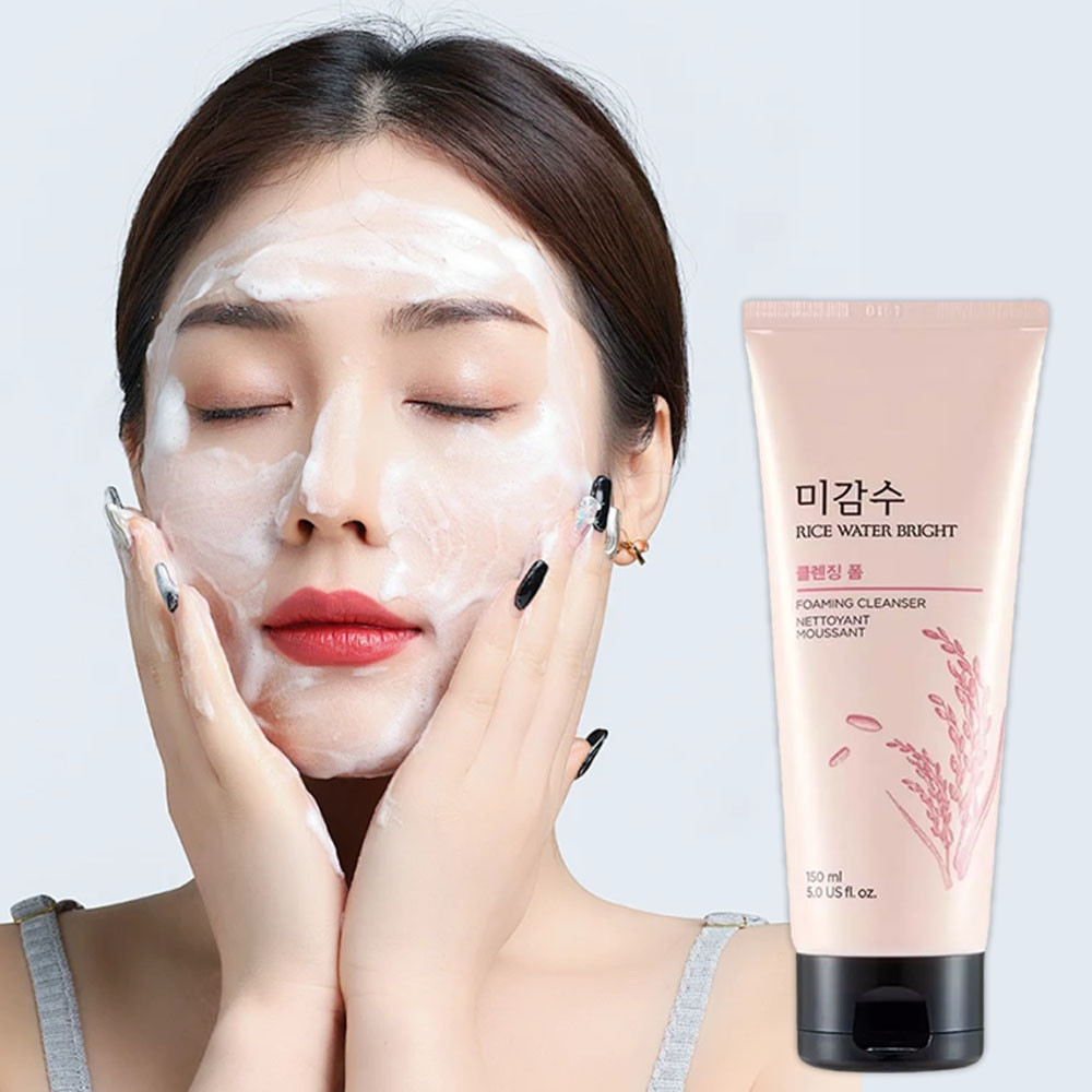 THE FACE SHOP - Rice Water Bright Cleansing Foam 150ml - รูปที่ 2