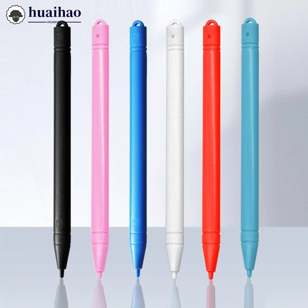 Huaihao 6 ชิ้นกระดานวาดภาพปากกาดินสอเด็กภาพวาดปากกาของเล่นเด็กแล็ปท็อปStylusภาพวาดLCDภาพวาดปากกาJ7M8