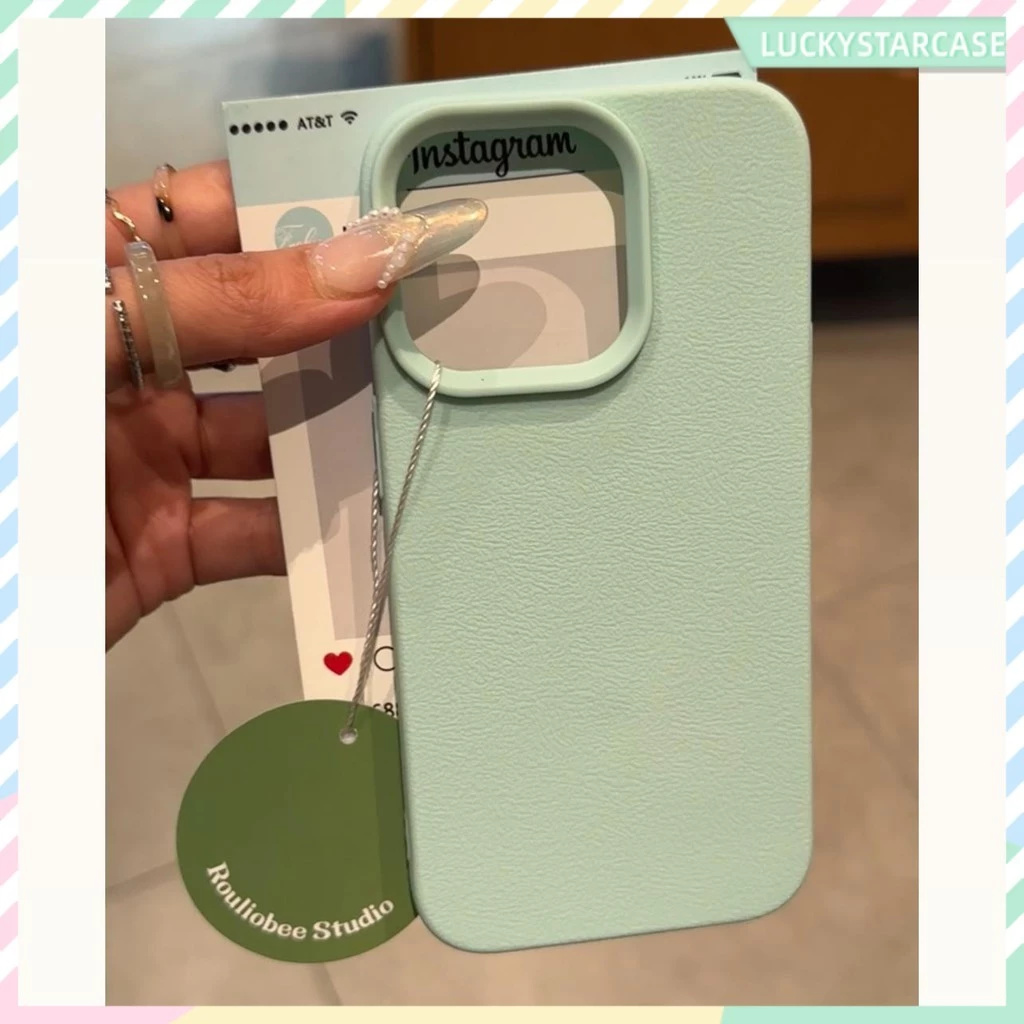เคสโทรศัพท์ For iPhone 11 13 12 14 15 16 Pro Max 7 8 Plus XR XS X มาการอง เรียบง่าย สีทึบ ซิลิโคนอ่อนนุ่ม เคสกันกระแทก thumbnail 7