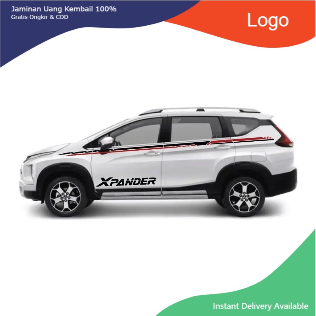 [HOT] สติ๊กเกอร์ข้างรถ, สติ๊กเกอร์ติดรถ Xpander, สติ๊กเกอร์ xpander สําหรับรุ่น toyota 2017-2024 ทุก