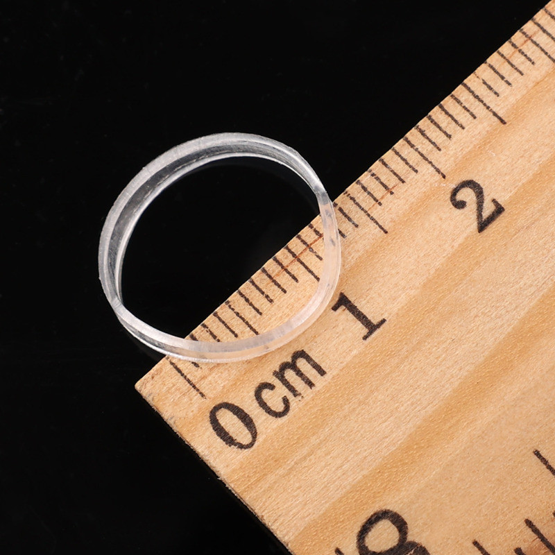 200/500ชิ้นยืดหยุ่นโปร่งใสผมวง-นุ่มนํามาใช้ใหม่ผมผูก-เชือกผมนางฟ้า-สาวผู้ถือผมหางม้าอุปกรณ์ผม-แหวนผมยาง-เครื่องมือจัดแต่งทรงผม - รูปที่ 7