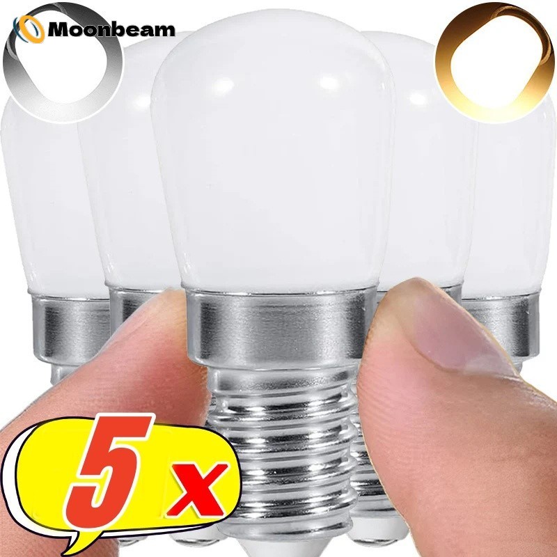 E14 หลอดไฟ LED 0.8W 100LM | โคมไฟตู้หรี่แสงได้สําหรับห้องนอน/ห้องนั่งเล่นที่อยู่อาศัยพลาสติก220โวลต์ใช้ในครัวเรือน