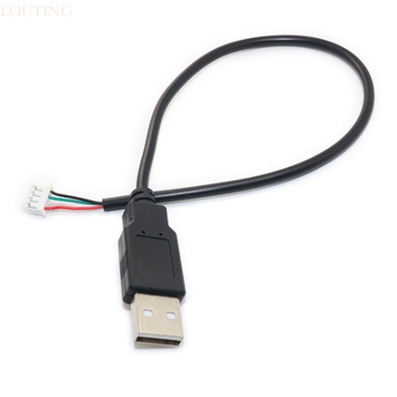 Louting PH1 5 Female to USB 2 0 Male to 4 pin Data Cable Transmission 30 ซม. 12 นิ้ว