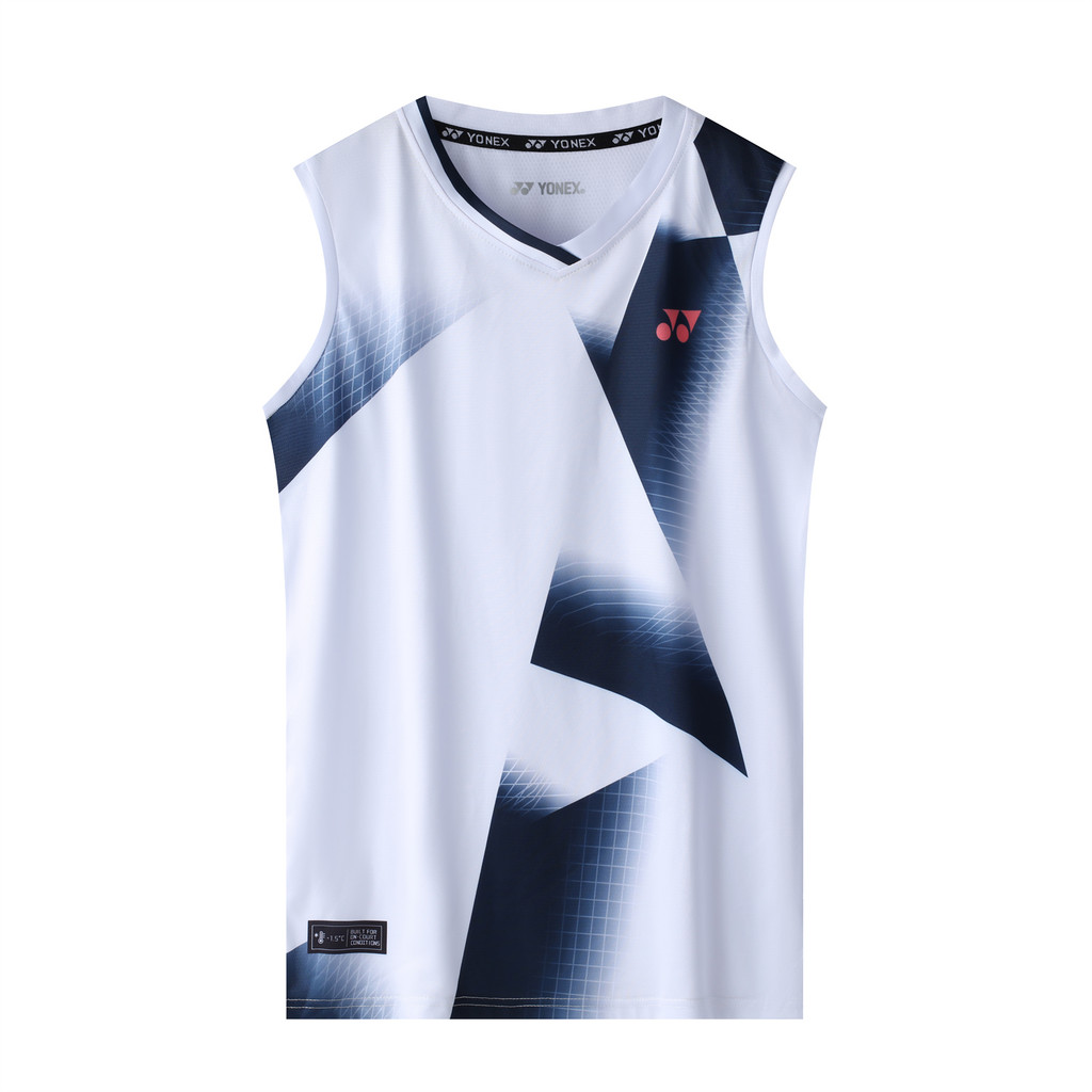 จัดส่งเสื้อแบดมินตัน In 48 ชั่วโมง 2025 Pro | Ice-cool Mesh Top Men | ทัวร์นาเมนต์-เสื้อฝึกพร้อม (โลโก้ที่กําหนดเอง+แห้งเร็ว) 23069