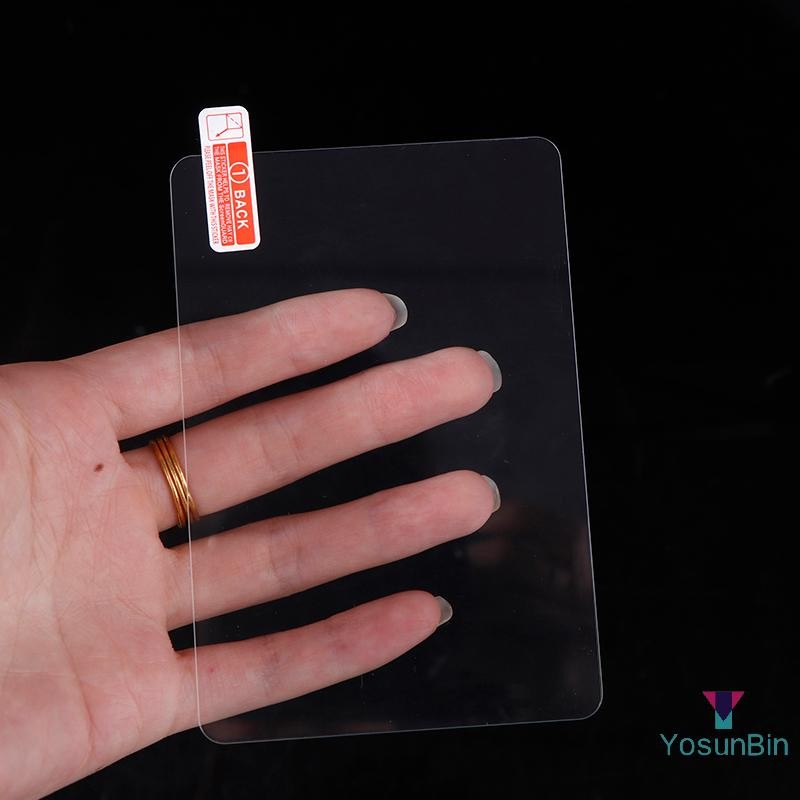 Yosunbin] 1 ชุด DIY อุปกรณ์เสริมกระจกนิรภัยใส Full HD ป้องกันหน้าจอด้านหน้าฟิล์มด้านหลังสําหรับ Psvita PS Vita PSV1000 ใหม่