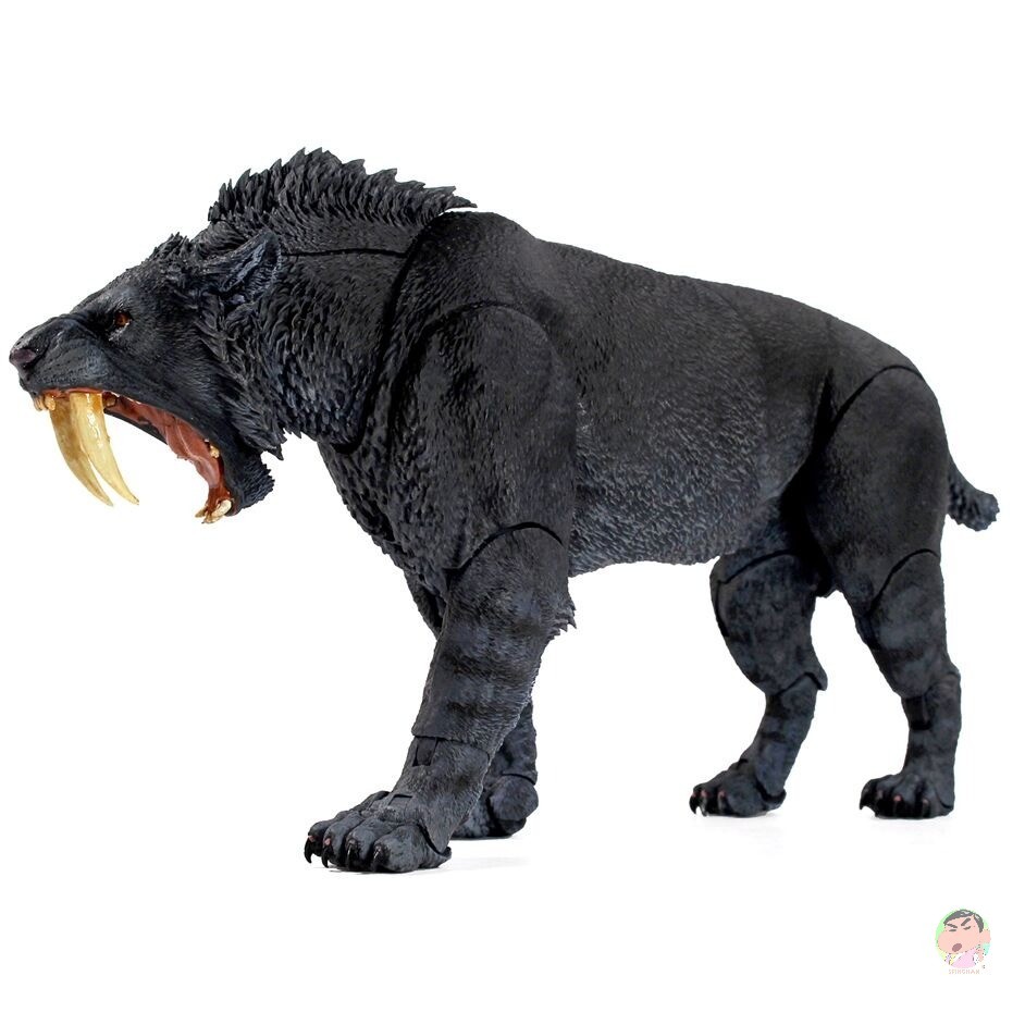 CREATIVE BEAST STUDIO Cyberzoic Smilodon populator (Black Ver.) 1/12 Scale Action Figure