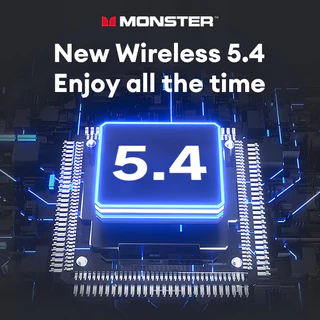Monster MQT52 หูฟังบลูทูธไร้สายชนิดใส่ในหูอายุการใช้งานแบตเตอรี่ยาวนานหูฟังลดเสียงรบกวน