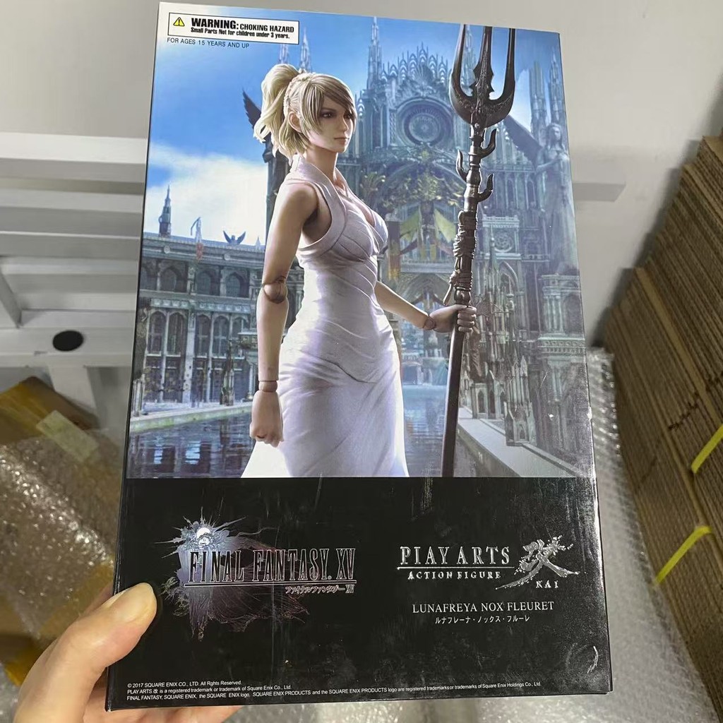 Play Arts Kai Final Fantasy XV Lunafreya Nox Fleuret Action Figure