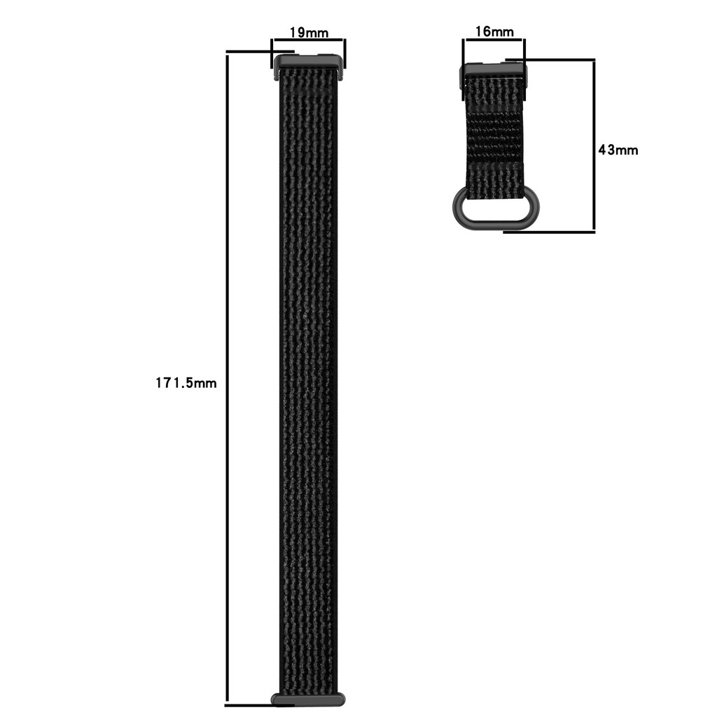 Trail Loop Band สายรัดไนลอนสําหรับ Huawei Band 10 / 9 / 8