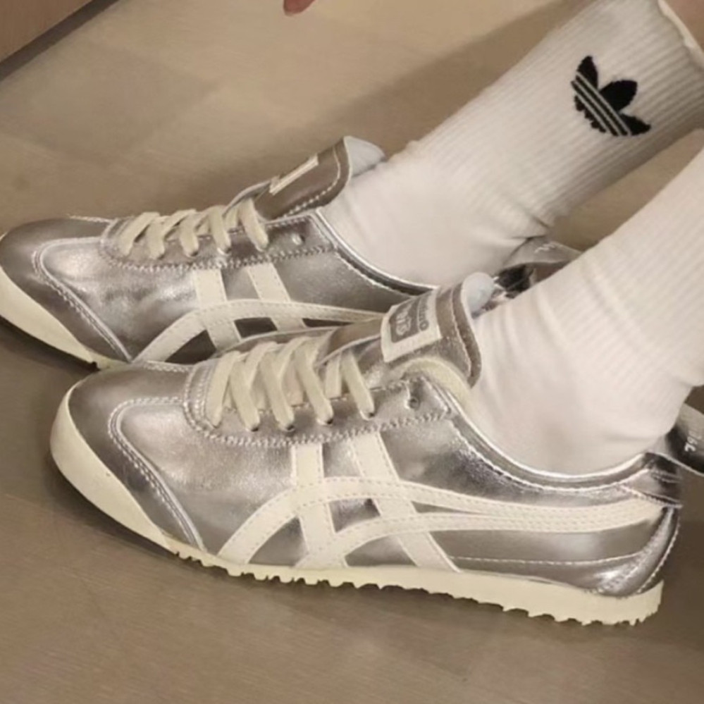 🔥พรีออเดอร์🔥💯Onitsuka Tiger MEXICO 66 ของแท้100% รองเท้าลำลอง DL408-1659 / 1183B493-100 รองเท้าผู้ชายและผู้หญิงแท้