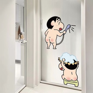 Creative Crayon Shin-Chan สติ๊กเกอร์ติดผนังการ์ตูน-สติ๊กเกอร…