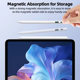 GOOJODOQ CD3294 Universal Stylus Pens With Power Display Secure Magnetic Attachment Durable and Replaceable POM Tips