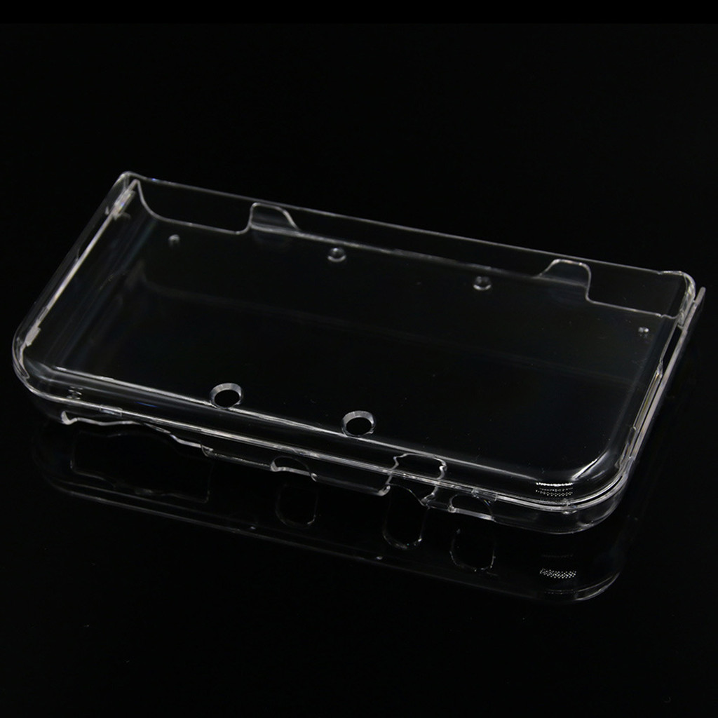 โปร่งใสป้องกันกรณี Hard Cover Crystal Shell สําหรับ Nintendo NEW 3DS LL XL ใหม่ 3DSLL