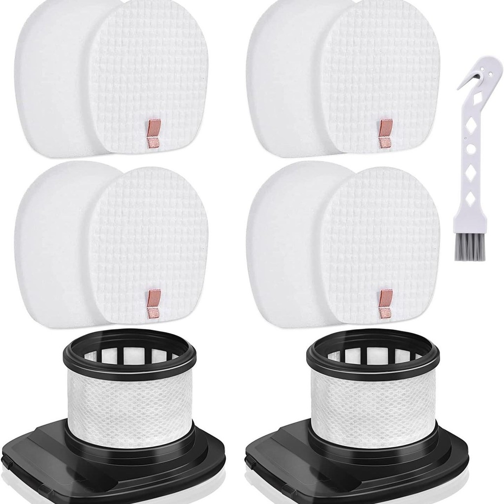 เหมาะสําหรับ Shark เครื่องดูดฝุ่นอุปกรณ์เสริม Shaek IX140 IX141 IX142 IZ140 ตัวกรองผ้าฝ้ายผ่าน