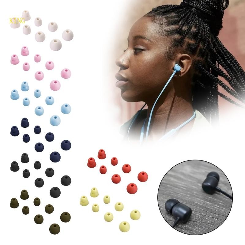 (ส่วนลดสูง)oyalking.th จุกหูฟังซิลิโคนสําหรับ Beats Flex Eartips Beats X Powerbeats Neck-mounted หูฟ