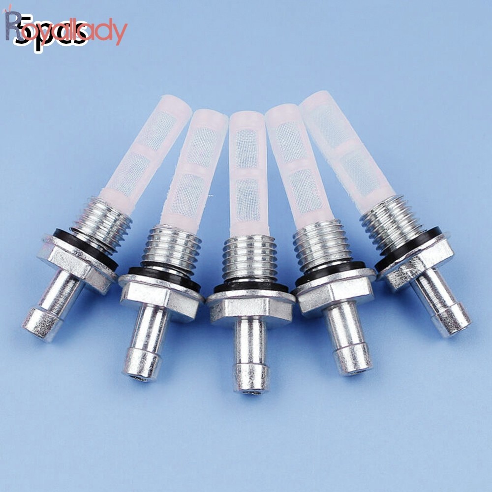 [ROLADY-TH ใหม่เอี่ยม] ตัวกรองข้อต่อถังน้ํามันเชื้อเพลิงสําหรับ Honda GX160 GX200 GX240 GX270 GX340 GX390 โลหะ