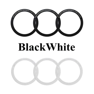 AK1-3pcs แหวนแม่เหล็ Magnetic Ring แม่เหล็กติดโทรศัพท์ แม่เหล็กติดมือถือ สติกเกอร์แม่เหล็ก เคสแม่เหล็ก แหวนอะแดปเตอร์