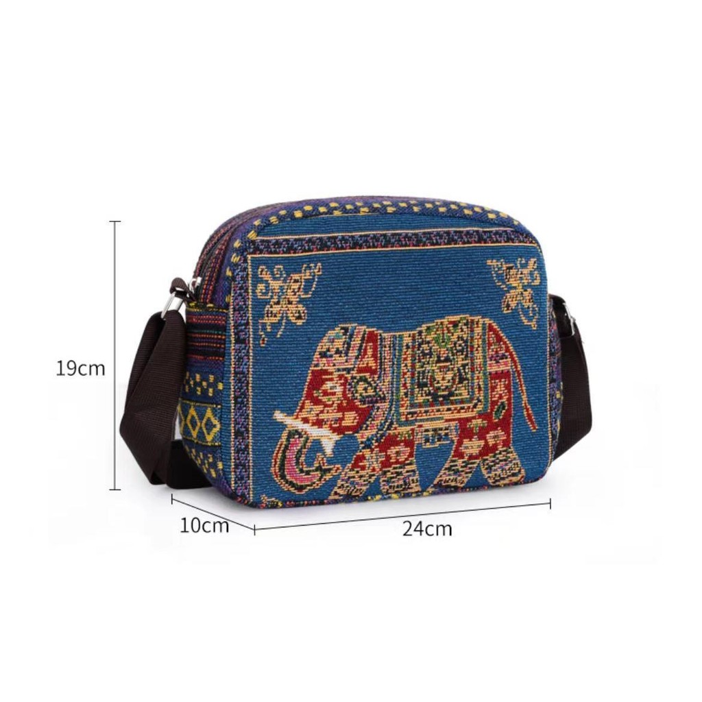 【พร้อมส่ง】Miss bag fashion กระเป๋าสะพายผู้หญิง ความจุขนาดใหญ่
