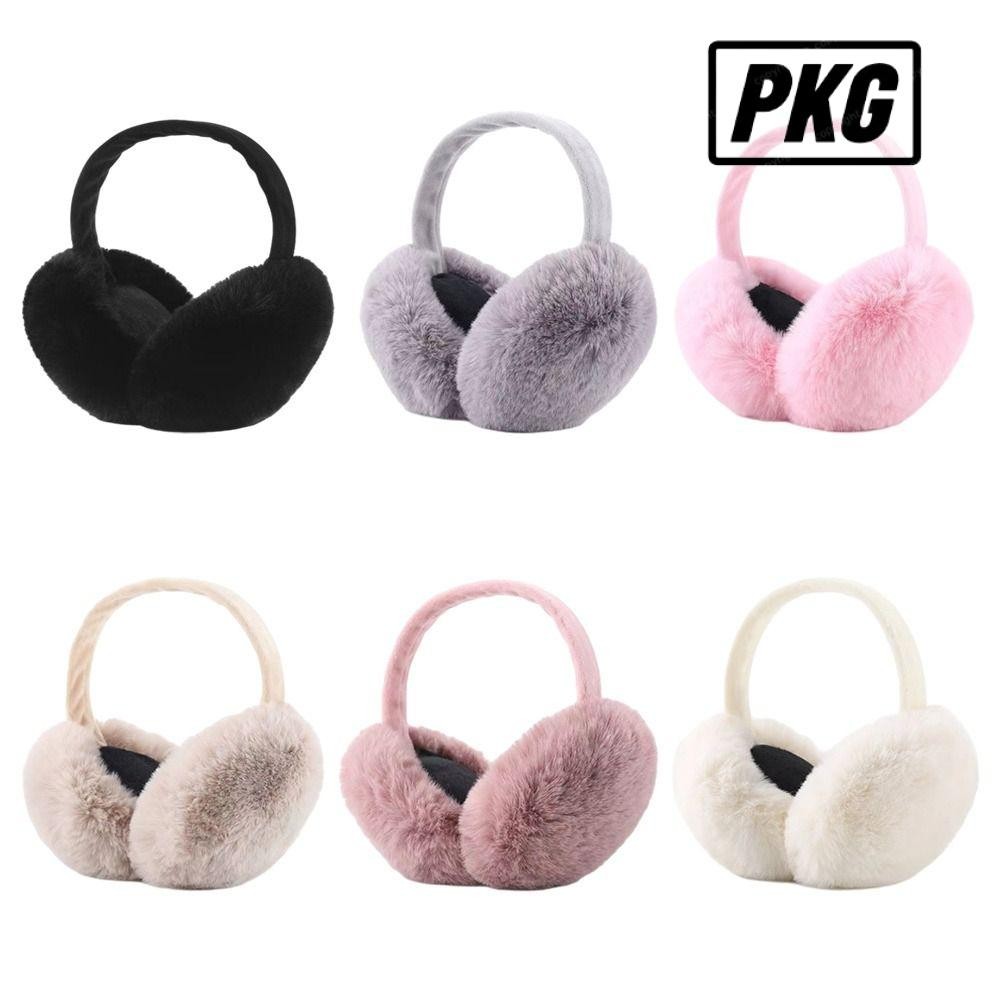 Repkg Earflaps, Cosy Warm ที่ปิดหูแบบพับได้, ฤดูหนาวนุ่มปุย Casual Plush หูอุ่นผู้ชายผู้หญิง