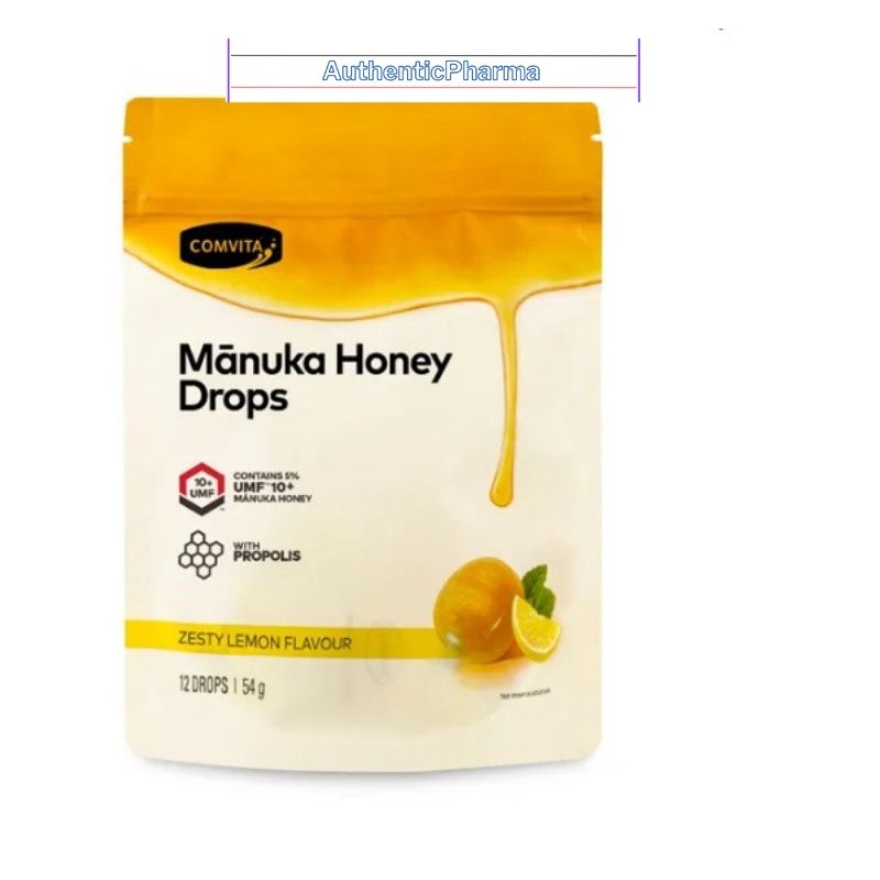 Comvita Manuka Honey Drops 12s Drops