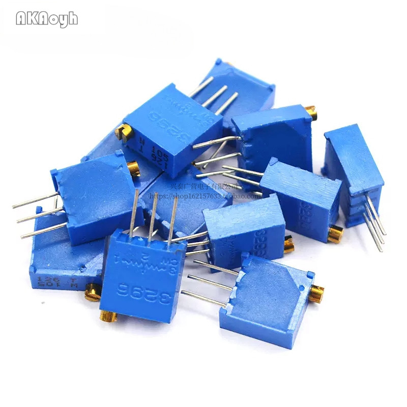10pcs 3296W-1-104LF 3296W 100K ohm 104 3296W-1-104 3296W-104 W104 Trimpot Trimmer Potentiomete