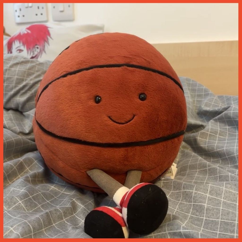🔥ของเล่นขนสัตว์ บาสเกตบอล Plush Toy Basketball Creative Gift Cute Gift Bonny Rabbit Toy Pillow