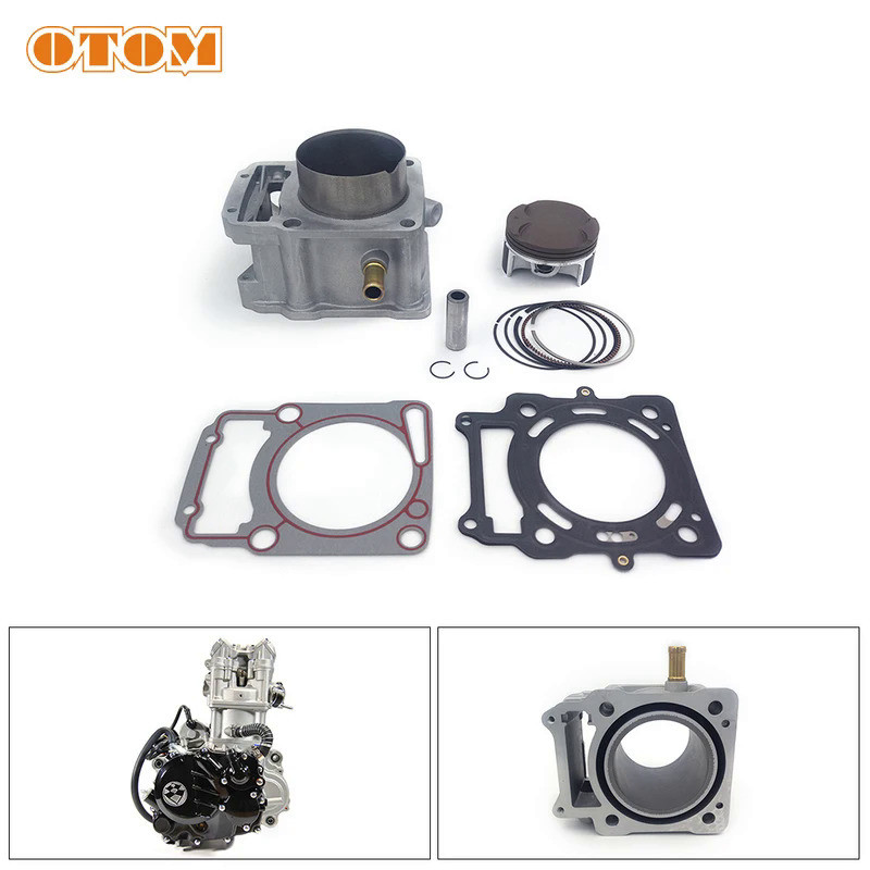 Mo OTOM Motorcycle 77mm Cylinder Kit For ZONGSHEN ZS174MN-3 CBS300 CBS350 Engine Parts Air Cylinder 