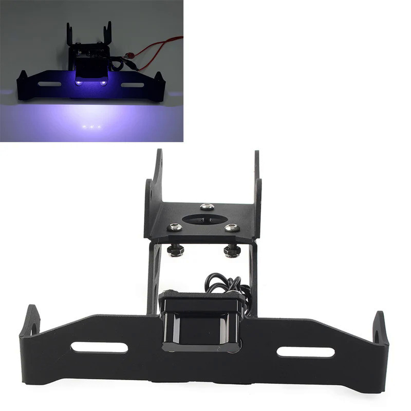 Mo Motorcycle Fender Eliminator Tail Tidy License Plate Holder with LED Light For Honda CBR1000RR-R 