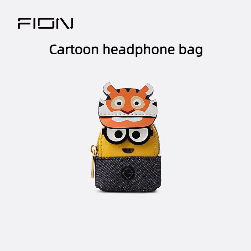 Fion/fion สไตล์ใหม่ Minion Fionเฉิงตู Joint Series มินิหูฟังกระเป๋าคลัทช์