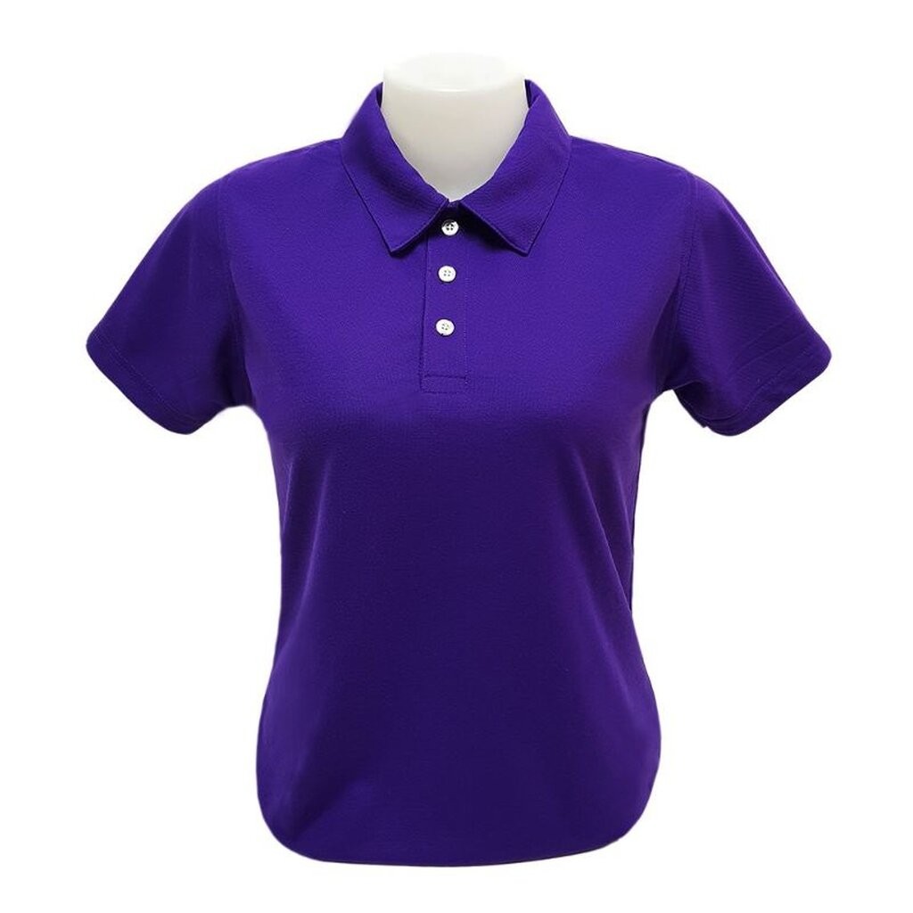 เสื้อโปโลสีม่วง เสื้อคอปก แขนสั้น เสื้อคอปกสีม่วง ปกประกอบ LPP05