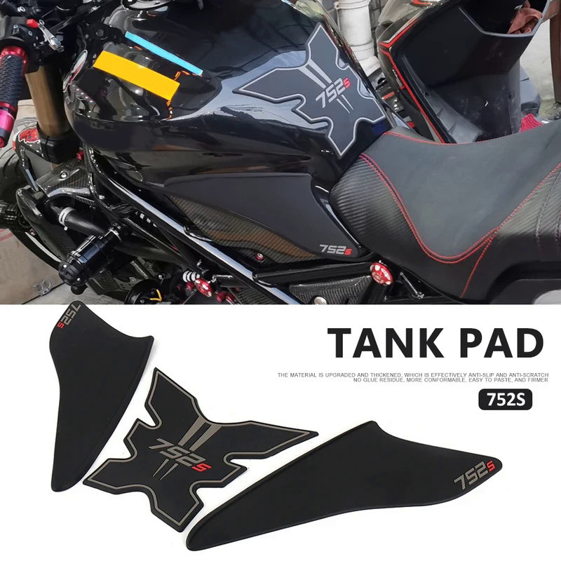 SL Motorcycle Accessories Tankpad Anti-slip Tank Pad Sticker Protection Side Traction Pad For Benell