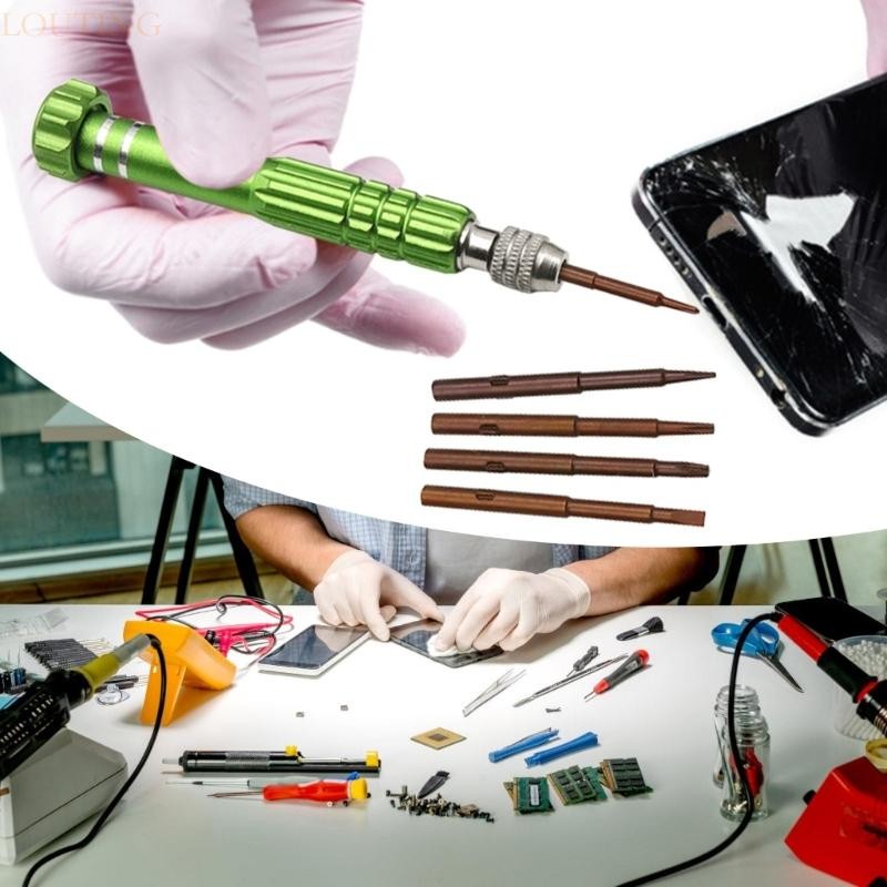 Louting ชุดไขควงเครื่องมืออเนกประสงค์แบบพกพา 5 in 1 สําหรับผู้ที่ชื่นชอบและวิศวกร DIY