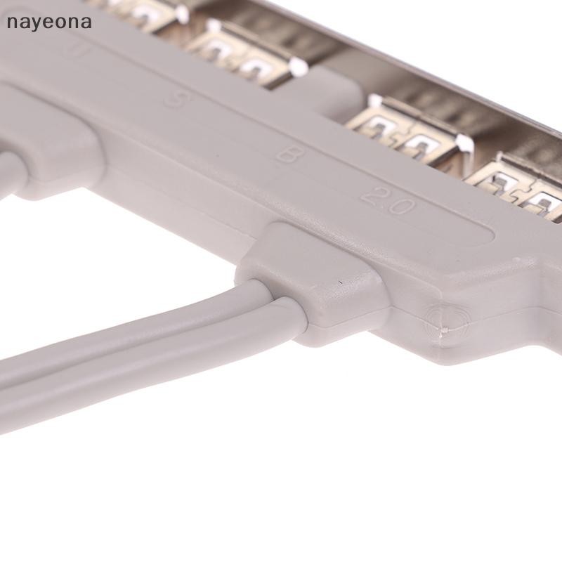 [NAY] 4 พอร์ต USB 2.0 ถึง 9 Pin MainBoard Header Extension Cable สําหรับแผง PC EON