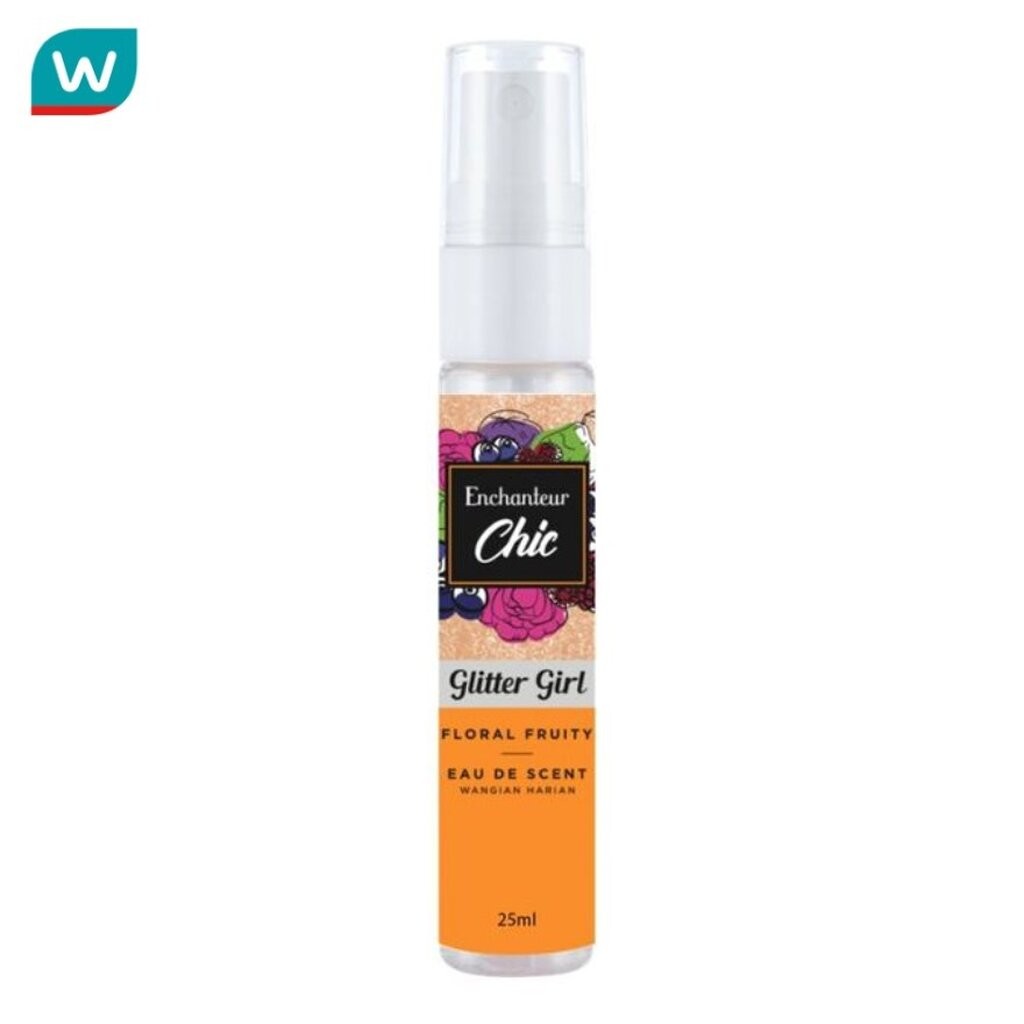 Enchanteur เอนแชนเทอร์ ชิค กลิสเตอร์ เกิร์ล โอ เดอ เซ้นส์ 25มล.