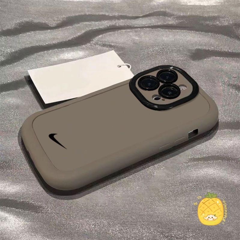 สําหรับ IPhone 16 15 14 13 12 11 Pro Max X XR Max 7 8 Plus ออกแบบมาน้อยที่สุด anti drop และ anti tide sign เคสโทรศัพท์ Soft