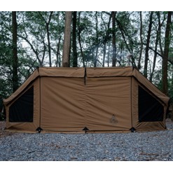 (New!! สีน้ำตาล) Onetigris MICABIN T/C Camping Tarp แผ่นปิดหน้าเต็นท์ ใช้ร่วม ROC Shield ทาร์ป ไม่รวมเต็นท์ (QZM03)