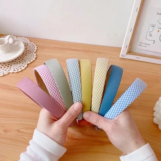 ที่คาดผมเกาหลี สีพาสเทล น่ารัก สไตล์เกาหลี🌈🍭 (M0061)