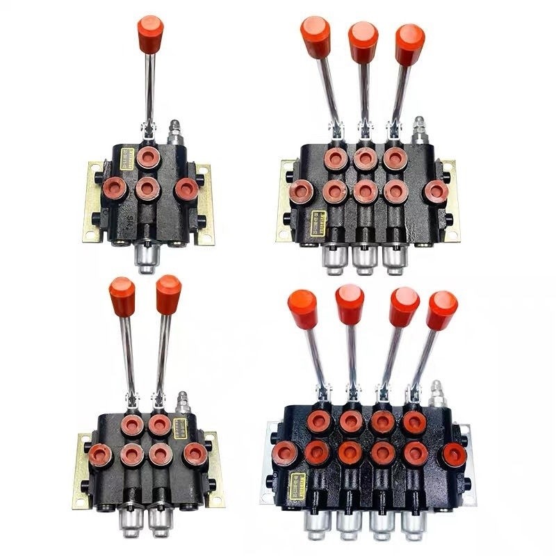 ชุด ZS-118วาล์วถอยหลังหลายทิศทางผู้จัดจำหน่ายไฮดรอลิกคู่มือหนึ่งถึงสี่วาล์ววาล์วไฮดรอลิก