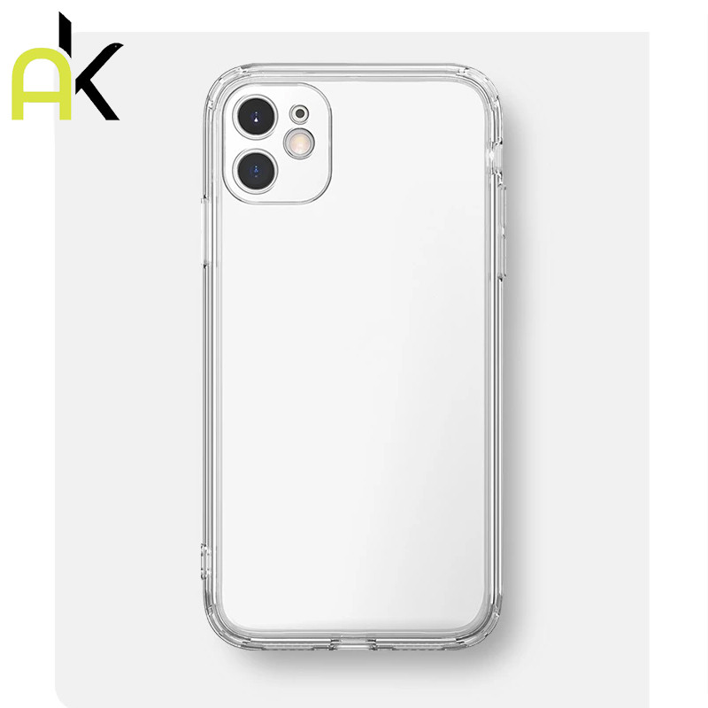AK เคสโทรศัพท์ซิลิโคนแบบนิ่ม กันกระแทก ใส น่ารัก เคสโทรศัพท์ ใช้ได้กับ For iPhone 15 14 13 12 11 Pro Max SE 2020