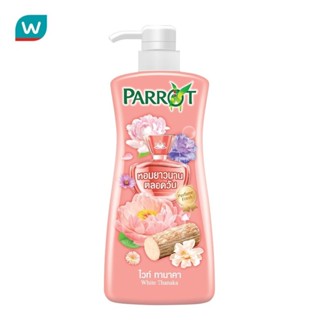 Parrot แพรอท ครีมอาบน้ำ ไวท์ ทานาคา 450 มล. หอมสดชื่น ผิวกระ…